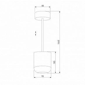 Подвесной светильник Elektrostandard Onde a064202
