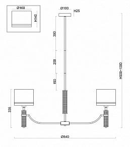 Подвесная люстра Freya Albero FR5108PL-07N