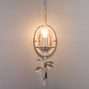 Бра Eurosvet Alexandria 60057/1 белый с золотом