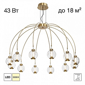 Подвесная люстра Citilux NOONA CL251190