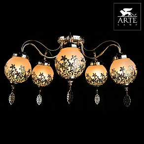 Потолочная люстра Arte Lamp Moroccana A4552PL-5GO