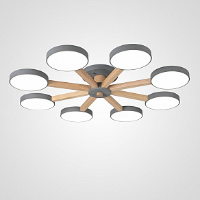 Люстра на штанге Imperiumloft TURNA Gray TURNA01