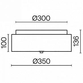 Накладной светильник Maytoni Ripple MOD096CL-03G