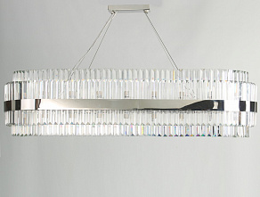 Подвесной светильник Newport 10240 10242/120 oval nickel