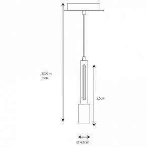 Подвесной светильник Lucide Tanner 39420/01/76