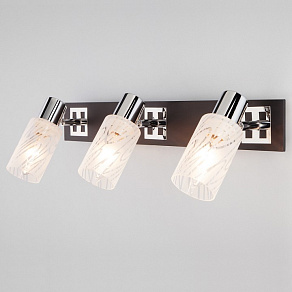 Спот Eurosvet Скарлет 20020/3 хром/венге