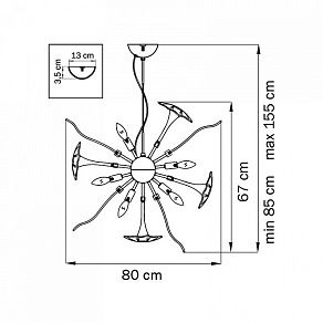 Подвесной светильник Lightstar Giglio 822120
