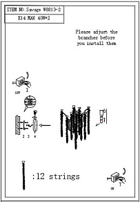 Накладной светильник iLamp Savage W8813-2 GD
