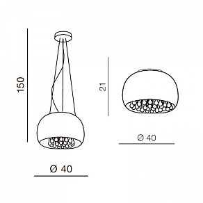 Подвесной светильник Azzardo Burn pendant/top AZ0699