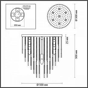 Бра Odeon Light Avista 4784/2W