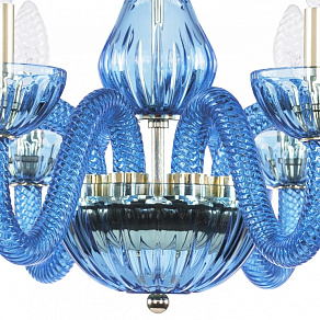 Подвесная люстра Bohemia Ivele Crystal Ivele Crystal 3 1310/8/240 G Aq/Aquamarime/M-1H