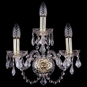 Бра Bohemia Ivele Crystal 1400 1402B/2+1/141/G/Leafs