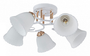 Потолочная люстра Arte Milano AMALFI-325395 325395/5A WH+FG