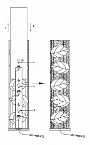 Торшер Globo Safari 25874