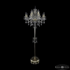 Торшер Bohemia Ivele Crystal 1415 1415T2/8+4/200-165 G