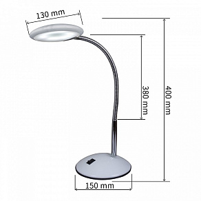 Настольная лампа офисная Reluce 02715 02715-0.7-01 RD