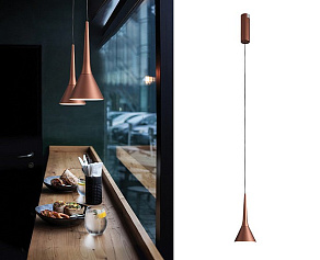 Подвесной светильник Italline IT03-1427 IT03-1427 coffee