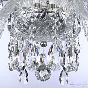 Подвесная люстра Bohemia Ivele Crystal 117 117/10+5/240 Ni