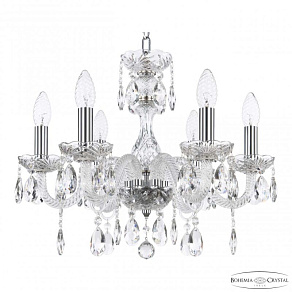 Подвесная люстра Bohemia Ivele Crystal 117 117/6/165 Ni