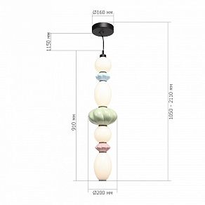 Подвесной светильник ST-Luce FLORENTINI SL6134.453.01