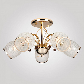 Люстра на штанге Eurosvet Gabriella 30026/5 золото