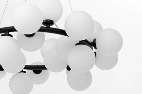 Подвесная люстра LUMINA DECO Marsiada LDP 6033-25 BK
