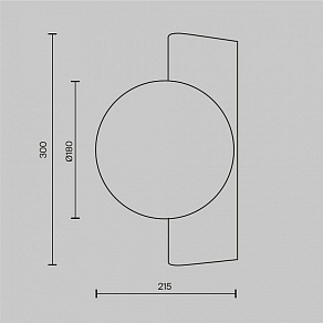 Бра Maytoni Avant-garde MOD324WL-01CH