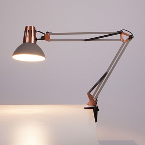 Настольная лампа офисная Eurosvet Worker 01021/1 серый