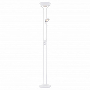 Торшер с подсветкой Arte Lamp Duetto A4329PN-2WH