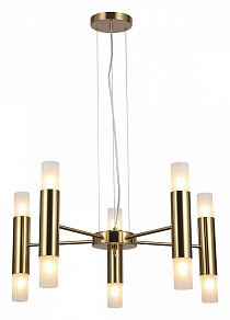 Подвесная люстра ILLUMICO BRASS IL0314-10P-79 BRASS