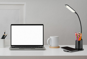 Настольная лампа офисная Globo Melli 58429B