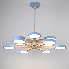 Люстра на штанге Imperiumloft TURNA Blue TURNA-DBL01