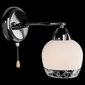 Бра Eurosvet 70032 70032/1 чёрный жемчуг