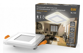 Встраиваемый светильник Gauss Backlight BL120