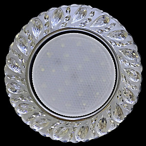 Встраиваемый светильник Reluce 53412-1 53412-9.0-001PL GX53+LED4W CL