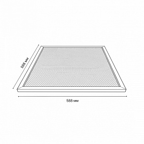 Светильник для потолка Армстронг Uniel ULP-6060 UL-00011833