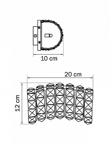 Накладной светильник Lightstar Onda 741624
