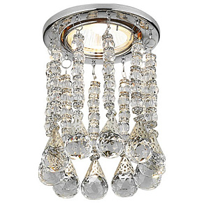 Встраиваемый светильник Ambrella Crystal Spot K2241 CL/G