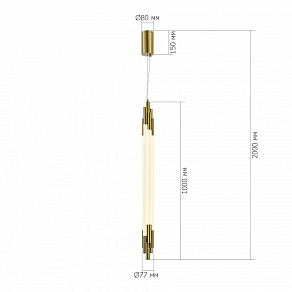 Подвесной светильник ST-Luce DALLAMOS SL6237.303.38