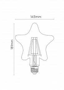 Лампа светодиодная Lucide Star 80102/06/62