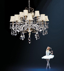 Подвесная люстра LUMINA DECO Bianca LDP 66251-12