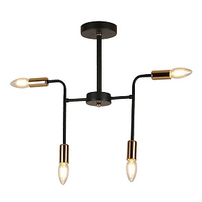 Люстра на штанге Imex MD.8060 MD.8060-4-S BK