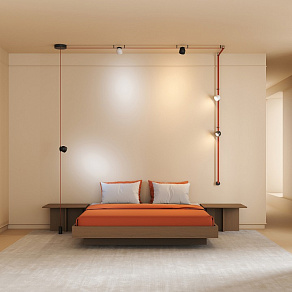 Накладной светильник Denkirs Belty Spot DK5642-WH+BK