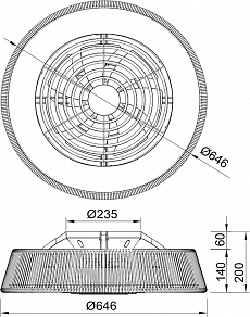 Светильник с вентилятором Mantra (люстры-вентиляторы) Polinesia 8227