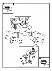 Спот Eglo Dakar 5 94154