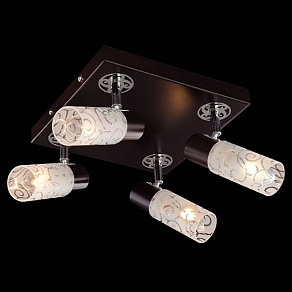 Спот Eurosvet 21130-113 21131/4 хром/венге