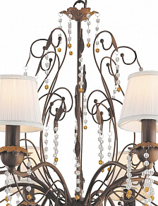 Подвесная люстра Arte Lamp Medici A9468LM-8BR