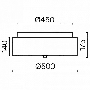 Накладной светильник Maytoni Ripple MOD096CL-05G