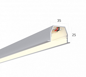 Встраиваемый светильник 6063 LINE 3525 IN 0412438