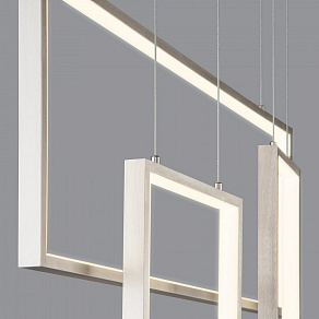 Подвесной светильник Eurosvet Direct 90178/3 сатин-никель 65W